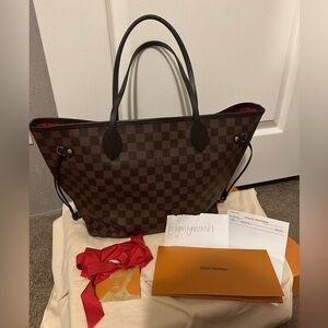 Louis Vuitton Neverfull MM Damier Ebene!